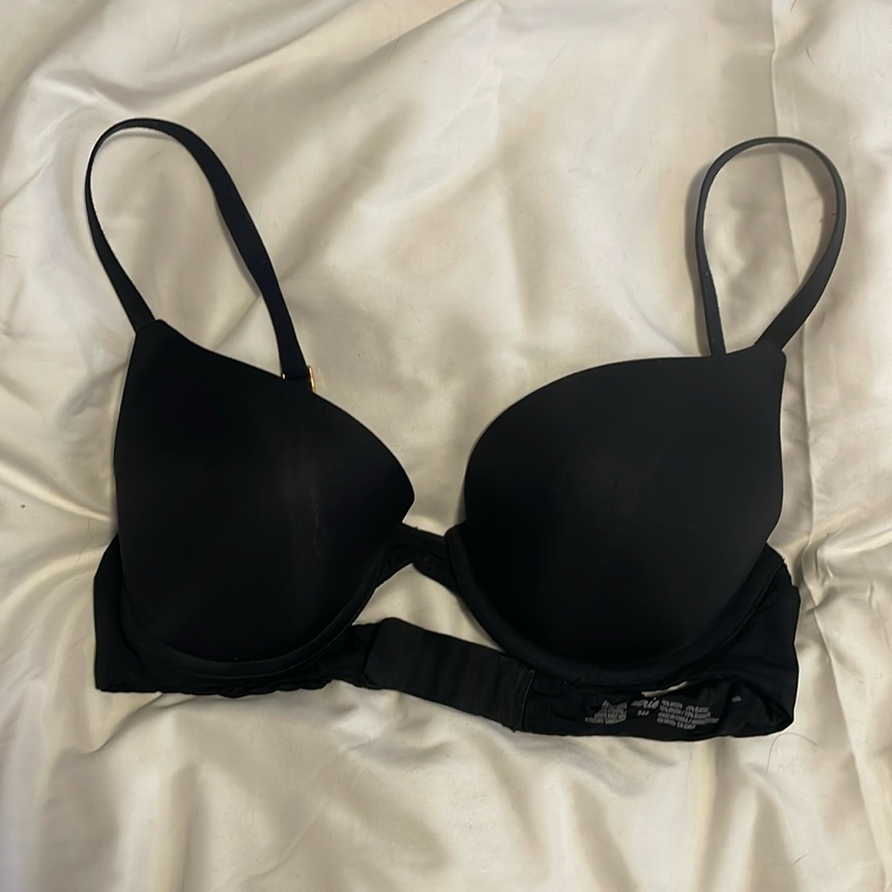 Aerie Black Push Up Bra, 34B, lightly worn